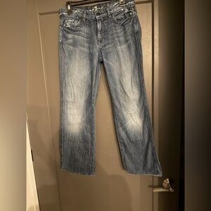 7 For All Mankind Blue Men’s A Pocket Boot Jeans size 30